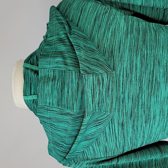 Adidas Climalite Lightweight Hoodie Top Green Size Small - Picture 6 of 14